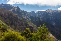 Blick von der Levada Do Norte zum Pico Grande, Madeira, 02.03.2013 © by akkifoto.de