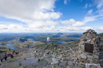 Gaustatoppen, Hjartdal, Telemark, Østlandet, Norwegen, 22. Juni 2019 © by akkifoto.de