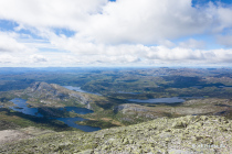 Gaustatoppen, Hjartdal, Telemark, Østlandet, Norwegen, 22. Juni 2019 © by akkifoto.de